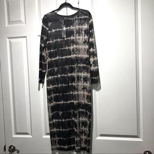 Topshop Sheer Maxi Dress